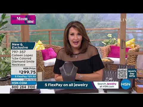 Colleen Lopez 1ctw Colored Diamond Smile Sterling Silver...
