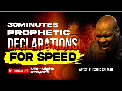 Apostle Joshua Selman Releases a 30minutes Grace For speed Monday Midnight prayers #koinoniaglobal