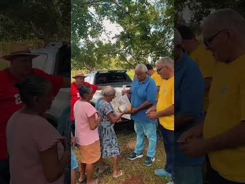 Associação realiza a entrega de 700 cestas básicas na zona rural de Barras-PI  #jornalaovivo