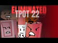 TPOT 22 Elimination PREDICTION In Dept Discussion It S HARD