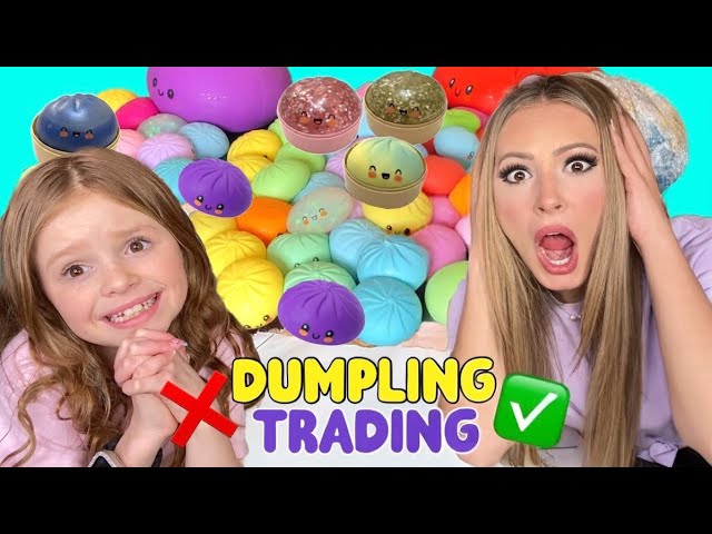 TRADING VIRAL DUMPLING SQUISHIES ❌😱✅ *THIS GETS INTENSE* #viral #trending #satisfying #fidget #fyp SDDEFAULT Thumbnail