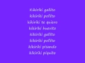 Floricienta: KIKIRIKI Lyrics 