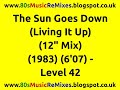 The Sun Goes Down (Living It Up) (12" Mix) - Level 42 | 80s Club Mixes | 80s Club Music | 80s Pop