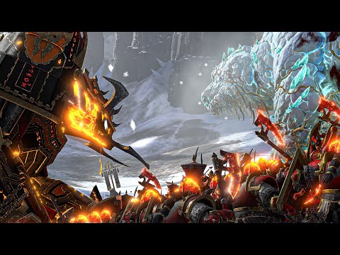 CHAOS DWARFS vs KISLEV - TotalWar Warhammer 3