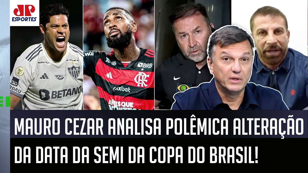 "O VILÃO NÃO É O FLAMENGO! É A CBF!" Mauro Cezar É DIRETO após RECLAMAÇÕES de Corinthians e Vasco!