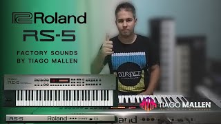 Video thumbnail for Roland RS5 - (Test Presets) Factory Sounds by TIAGO MALLEN. ANO DE FABRICAÇÃO: 2000 by Tiago Mallen