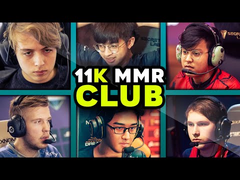 ALL 11k MMR Players with their BEST Plays in Dota 2 History