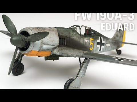 Eduard Fw 190A-3 1/48 – Full Build | Airbrush, Weathering & Detail Guide