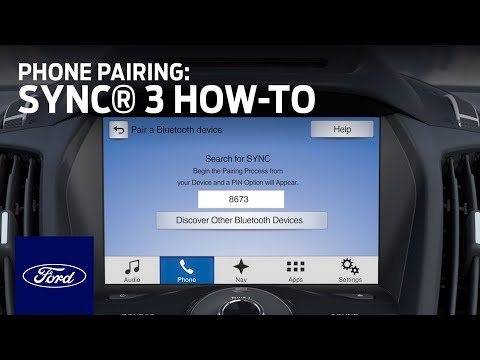 SYNC 3 Phone Pairing | SYNC 3 How-To | Ford