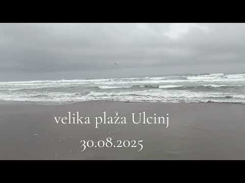 Valovi velika plaža Ulcinj 