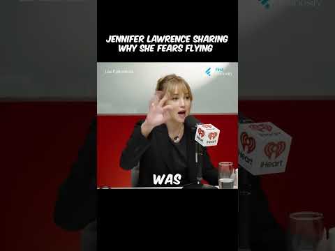 Jennifer Lawrence Reveals Why She’s TERRIFIED of Flying
