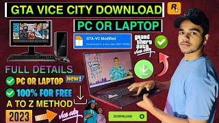 🎮 GTA VICE CITY DOWNLOAD PC | HOW TO DOWNLOAD AND INSTALL GTA VICE CITY IN PC & LAPTOP | VICE CITY