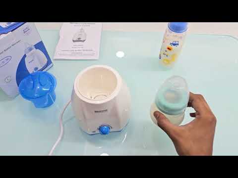 MEDITIVE Baby Bottle Warmer, Bottle Warmer, Baby Defrost Warmer & Rapid Food Heater for Breastmilk