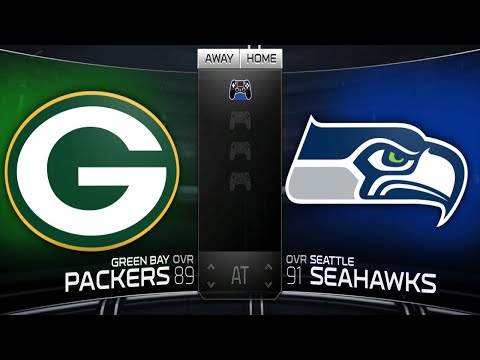 Madden NFL 15 GameDay | NFC Championship - Green Bay Packers vs Seattle Seahawks (1/17/2015)