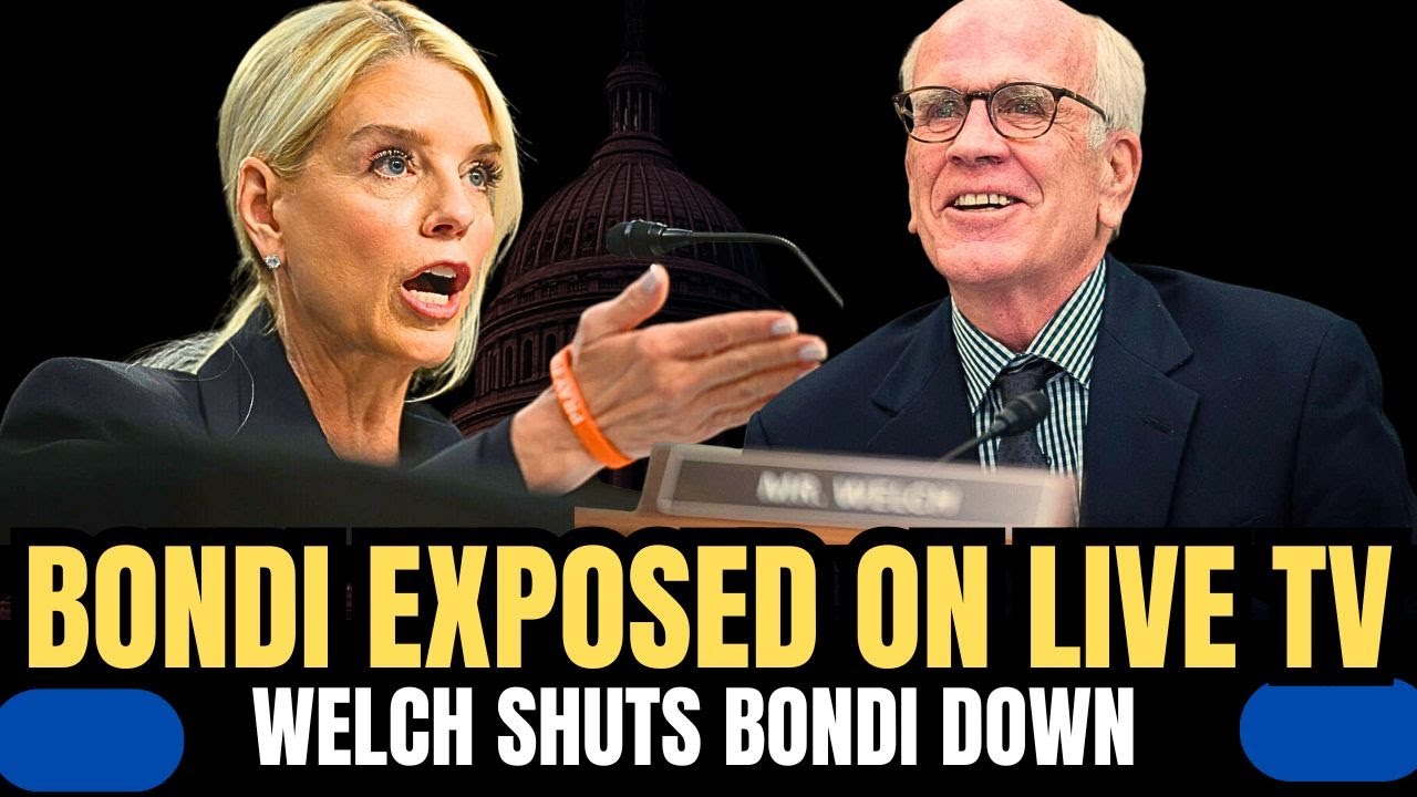 Pam Bondi SILENCED as Sen. Welch Exposes GOP’s Heartless Healthcare Hypocrisy