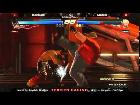 Tekken Casino Vegas 2014 - RunItBlack vs Genkids FT3