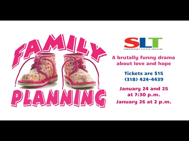 Family Planning by Julia Edwards, Act 1, Directed by Robert Alford II, Shreveport Little Theatre, 2020