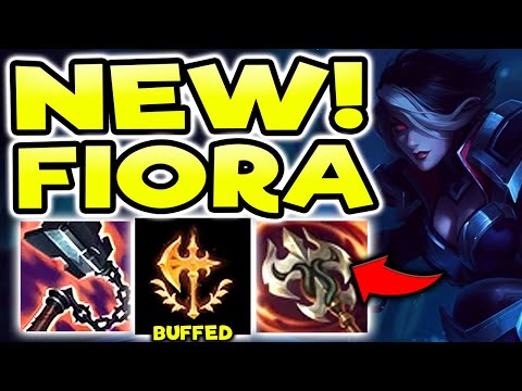 FIORA TOP IS NOW 100% STRONGER THAN EVER (CONQ BUFFS) S12 FIORA TOP GAMEPLAY (Season 12 Fiora Guide)
