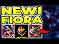 FIORA TOP IS NOW 100% STRONGER THAN EVER (CONQ BUFFS) S12 FIORA TOP GAMEPLAY (Season 12 Fiora Guide)