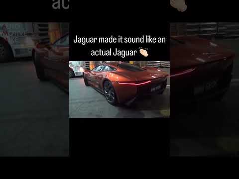 Thumbnail for Jaguar made its sound like an actual jaguar #automobile #jagung by Automobile