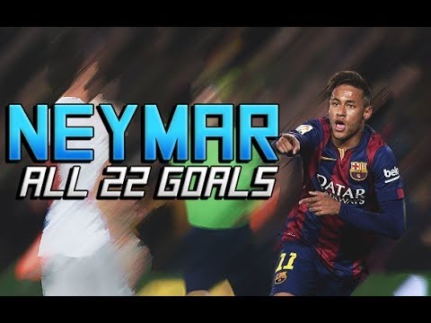 Neymar - All 22 Goals - La Liga 2014/15 HD