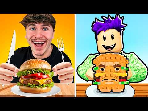 JE MANGE LA NOURRITURE BRAINROT DANS LA VRAIE VIE !! (Incroyable)