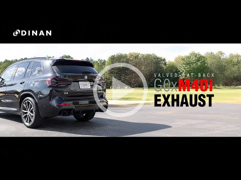 Dinan G0x X3/X4 M40i Valved Exhaust Systems - Sound Clip