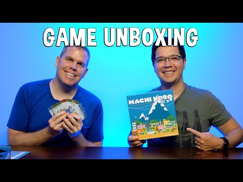 Machi Koro - Board Game Unboxing