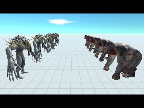 5x Scourge vs 5x Goro | Animal Revolt Battle Simulator