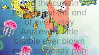 Spongebob Squarepants: The Bubble Song (Lyrics)
