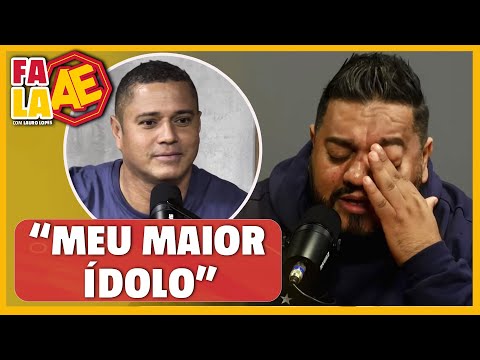 Hugão chora em encontro com Marcelo Ramos, ex-Cruzeiro