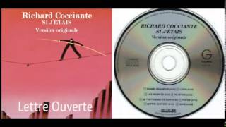 Richard Cocciante - Lettre Ouverte ( Il mio modo di vivere )