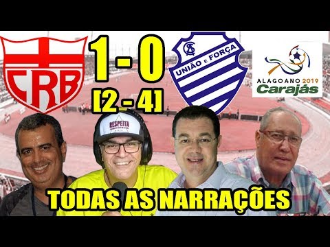 Todas as narrações - CRB 1(2) x (4)0 CSA + Pênaltis / Azulão Campeão Alagoano 2019