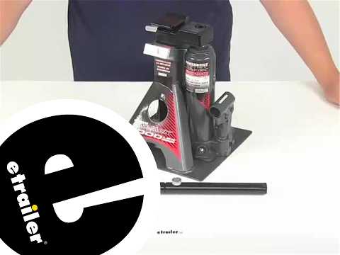 etrailer | Detailed Breakdown of the Powerbuilt Unijack Bottle Jack with Built-In Jack Stand
