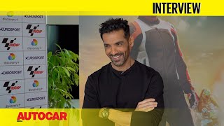 John Abraham talks about his love for MotoGP, being a Rossi fan & more! | Interview | Autocar India video