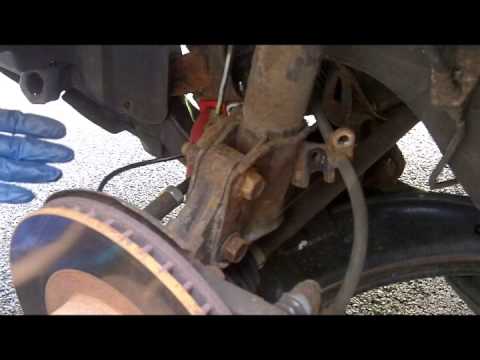 2002 WRX Front Koni Yellow Strut and Group N Install Part 2 - Removal