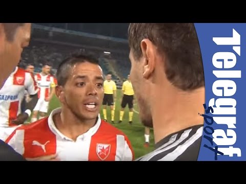 Sukob Luisa Ibanjeza i Saše Ilića na kraju 151. večitog derbija