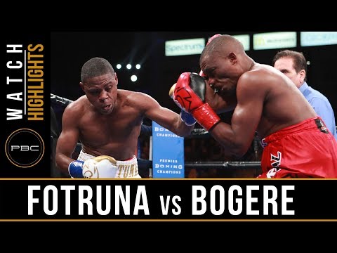 Fortuna vs Bogere Highlights: February 9, 2019 - PBC on Showtime