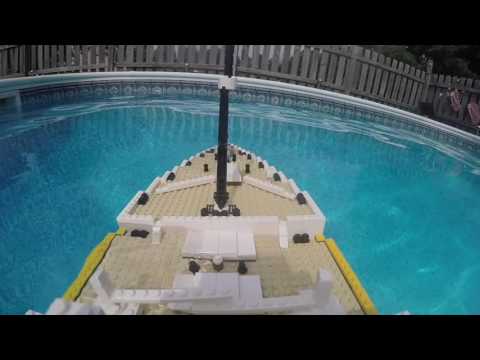 LEGO Titanic Sinking - Bridge Cam [Vid 4 of 4] Video