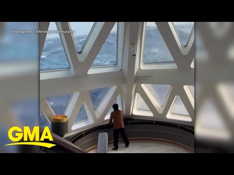 Passenger speaks out after cruise ship rocked by waves