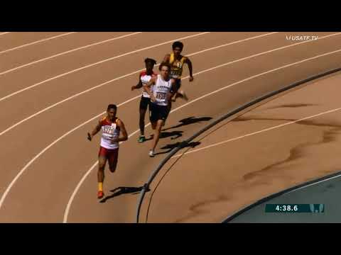 USATF Junior Olympics 2019 17 18 Men 4 x 800 M Final