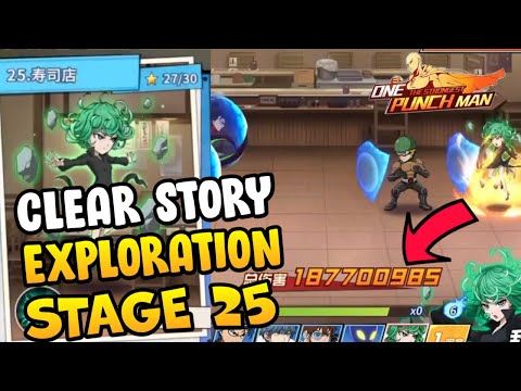 🔥🔥Story Stage 25 Limited Terrible Tornado Vs Metal Bat SSR+ Kabuto King One Punch Man The Strongest