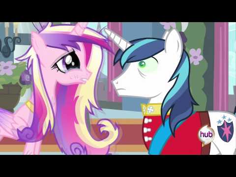 cadance frees shining armor from chrysalis's spell