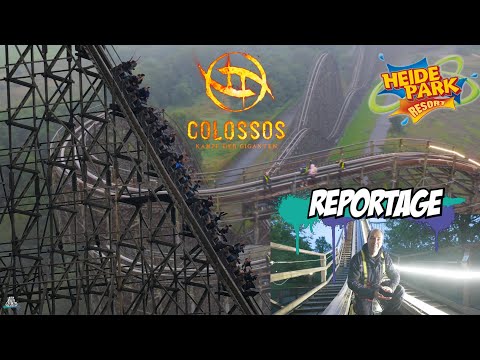 Der tägliche Kampf mit dem Giganten - COLOSSOS im HEIDE PARK bei der Wartung & Backstage - Reportage