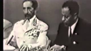 H.I.M Qedamawi Haile Selassie I - Press Interview Pt 1