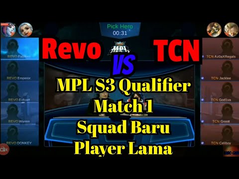 REVO VS Team Capcorn - MPL S3 Qualifier Squad Baru Player Lama