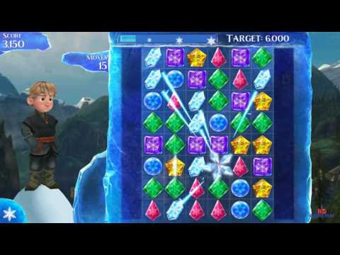 Frozen Free Fall Level 2 For Kids