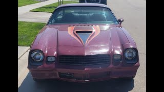 Video Thumbnail for 1978 Chevrolet Camaro