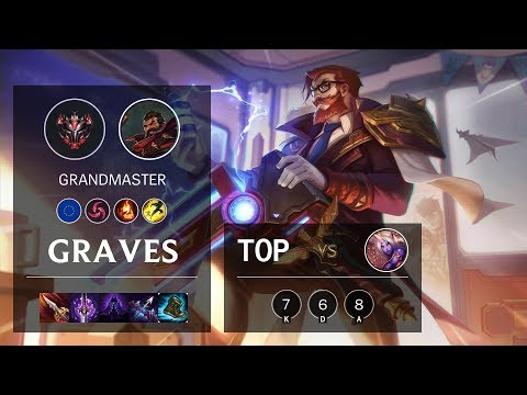 Graves Top vs Soraka - EUW Grandmaster Patch 10.3