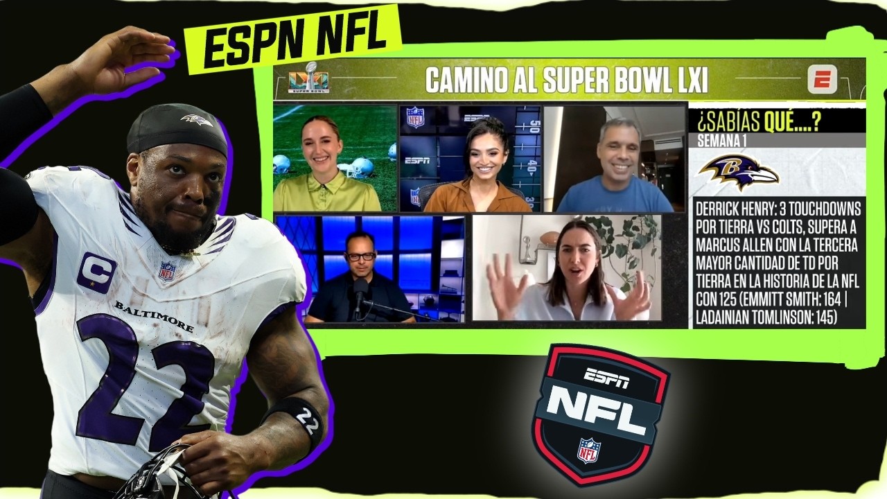 DERRICK HENRY es UNA MÁQUINA y sigue ROMPIENDO RÉCORDS de TOUCHDOWNS | ESPN NFL